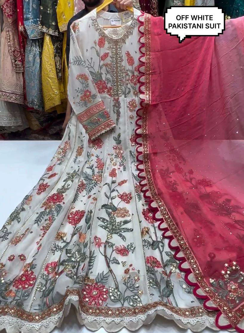 Vardan Ethnic Kf 1645 Faux Georgette Wholesale Designer Salwar Suit — Wholesale Salwar Suits, MPA wholesale from Surat - Gallery Image 2